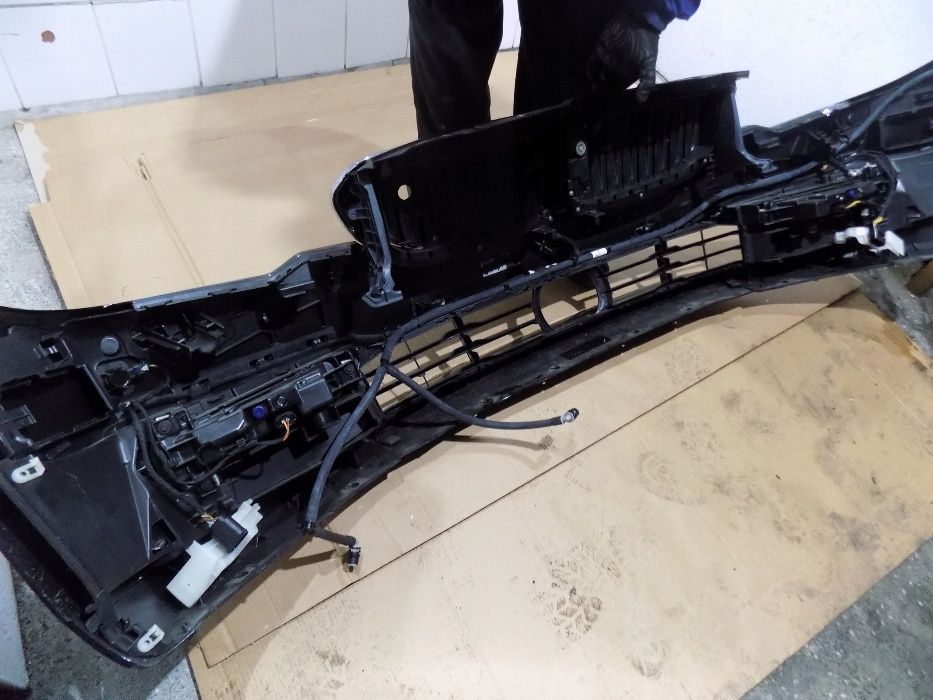 Bmw 5 G30 G31 bara fata goala completa crom led nari spalator grila