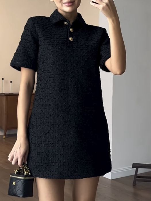 Твидовое   платье