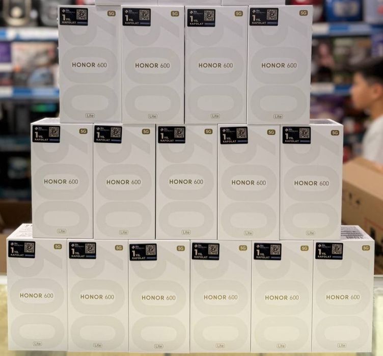 Honor 600 lite+Sovg'a 2026 New Orginal Uzimei Dastavka