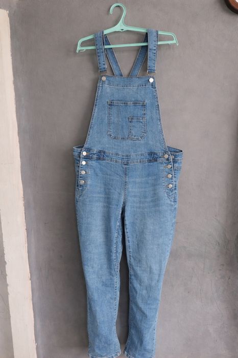 Джинсовый омбенизон для беременных