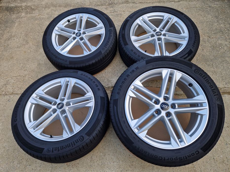 Roti/Jante Audi Q5 FY anvelope vara  235 55 19 Dot 2024