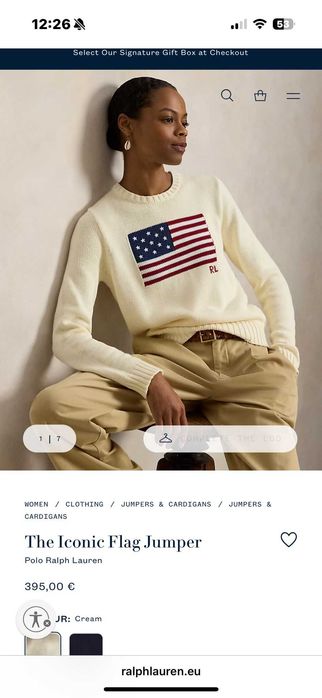 Оригинален пуловер Ralph Lauren
