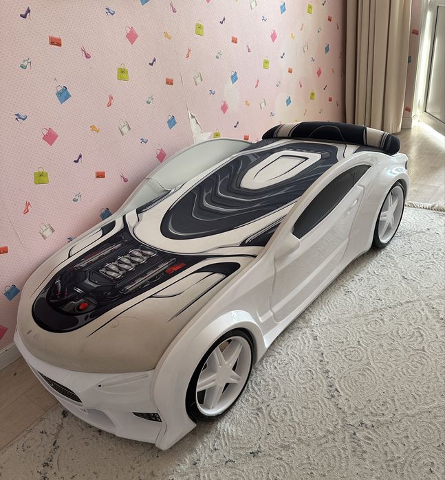 Детский кровать машина Б/У