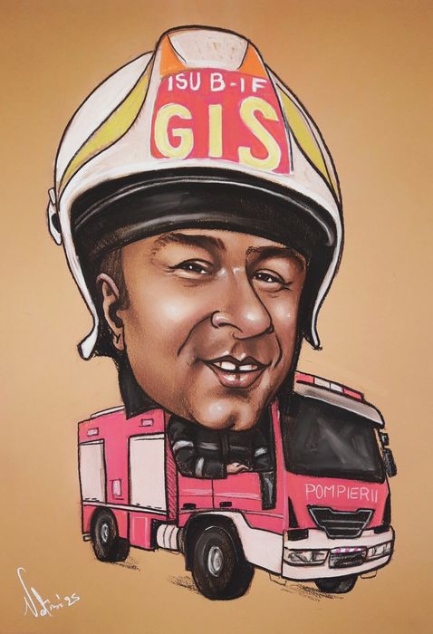 Caricaturi, portrete.