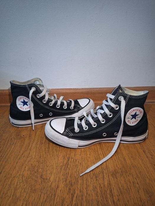 Adidași Converse Chuck Taylor All Star High • Mărime 37 • Negri • Star