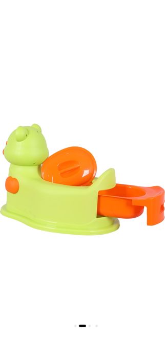 Olita pentru bebelusi Mappy Bear, Verde/Orange NOU NEFOLOSIT