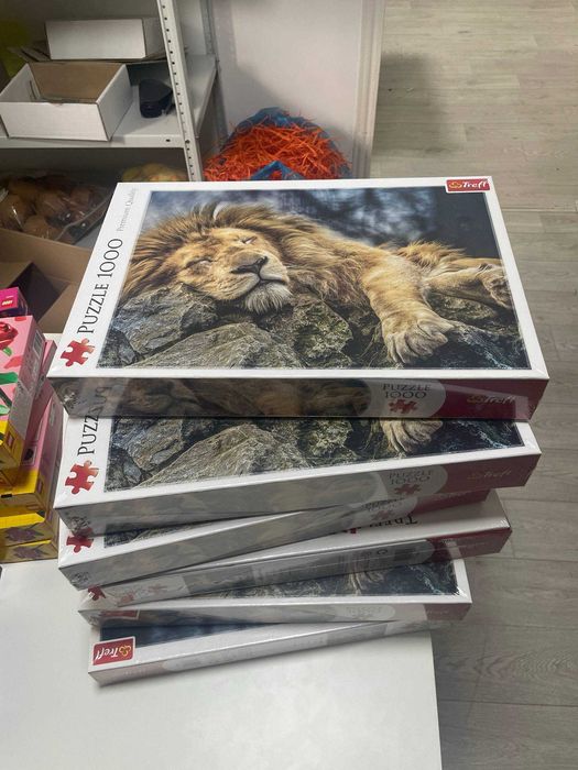 Пазл Trefl 1000 деталей «Лев» — Новый. Оригинал. Распродажа!