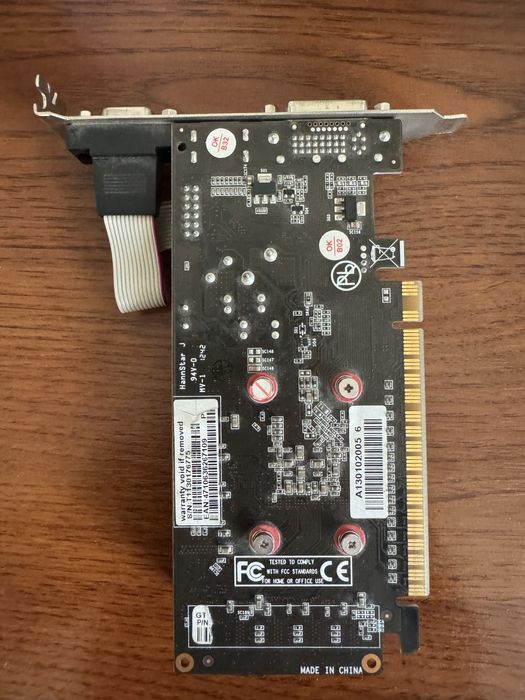 Продам Видеокарты Msi n730, palit gt630