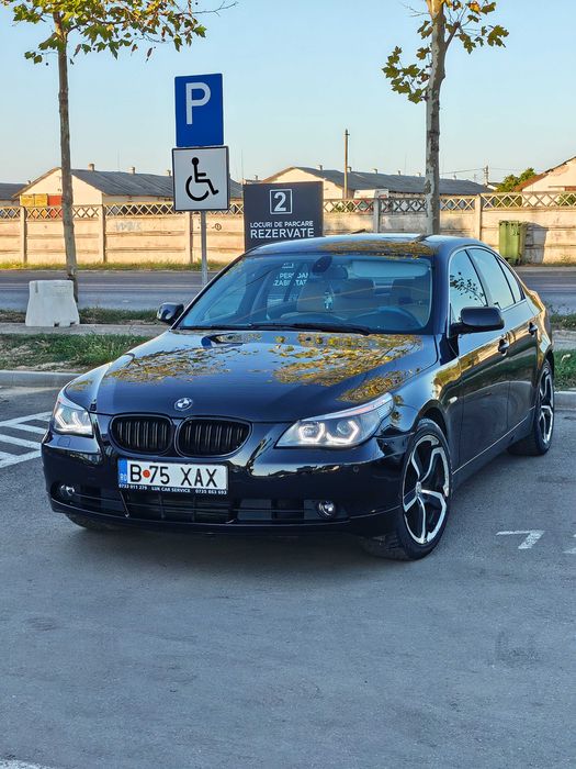 Bmw e60 Deosebit/Tuning/Singurul Proprietar/525d 177cp Negru