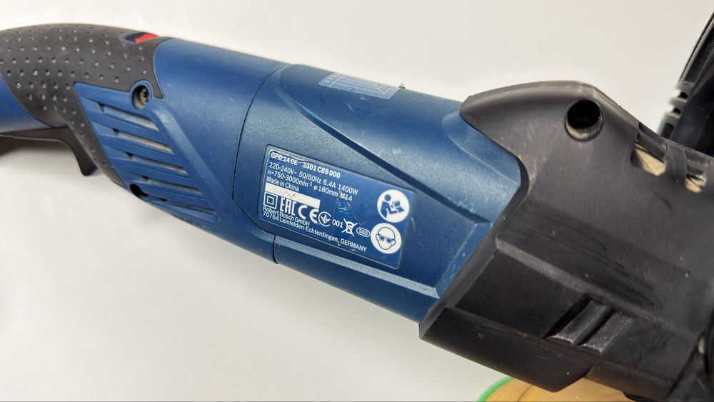 Mașină/flex electrică de lustruit/polișat/polish BOSCH PROFESSIONAL GPO 14 CE,stare foarte bună, burete inclus