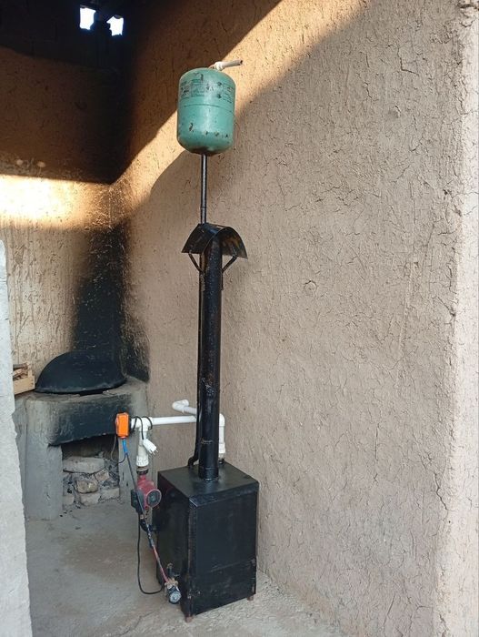 Атапленя учун таëр труба ва катëл