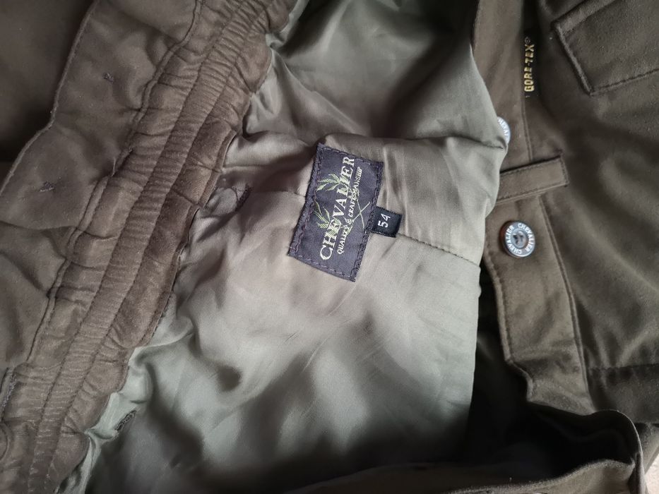 Ловен панталон Chevalier Gore-tex+естествена кожа размер 54