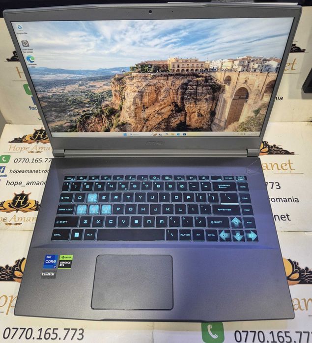 Hope Amanet P6 LAPTOP MSI i7 #171909