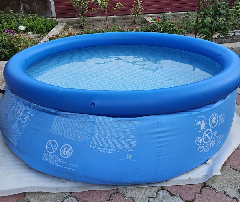 Бассейн INTEX easy set, 244x76 cm.