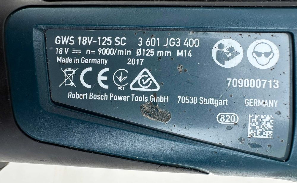 BOSCH GWS 18V-10 SC - Акумулаторен безчетков ъглошлайф 18V 5.0Ah