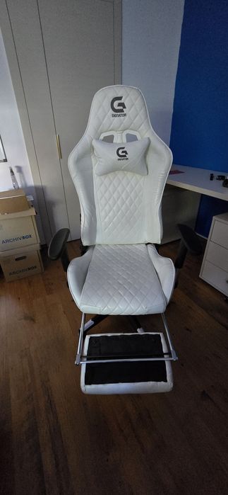 Scaun de Gaming Alb
