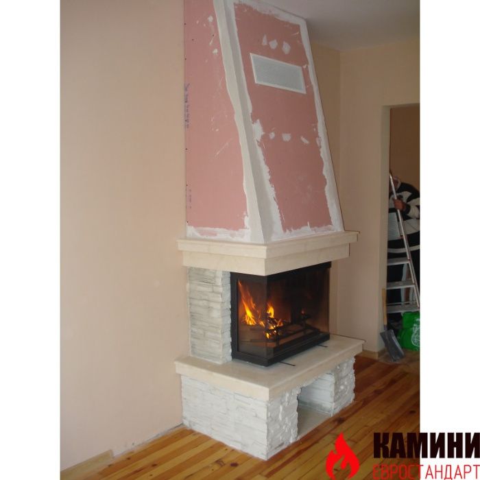 Горивна камера с Три Лица за Камини - "Камини Евростандарт"