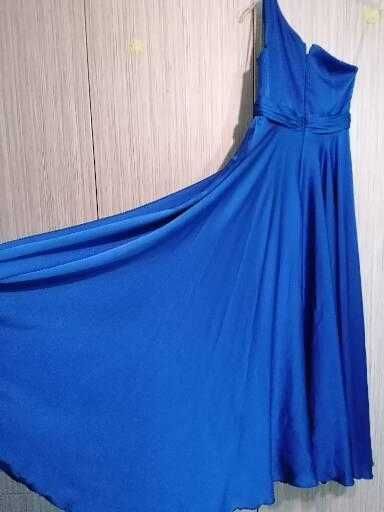 Официална рокля синя