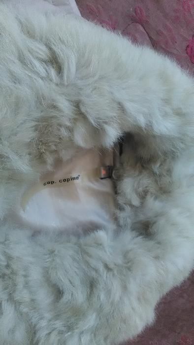 Дамско яке с естествена яка