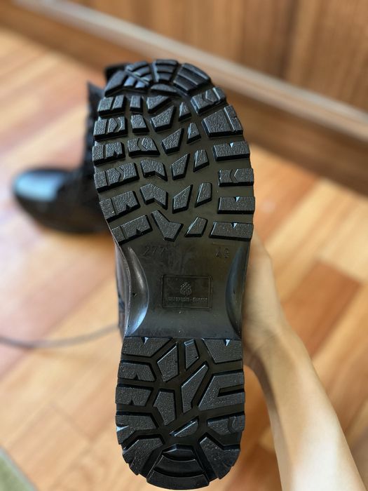 Летние, кожаные берцы