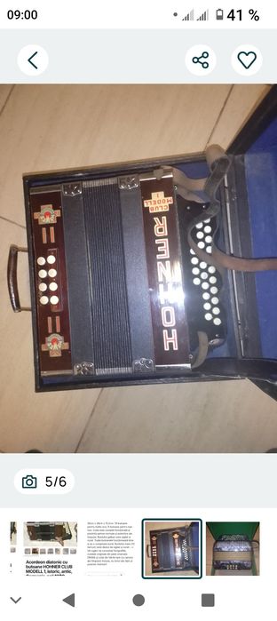 Vând acordeon Hohner