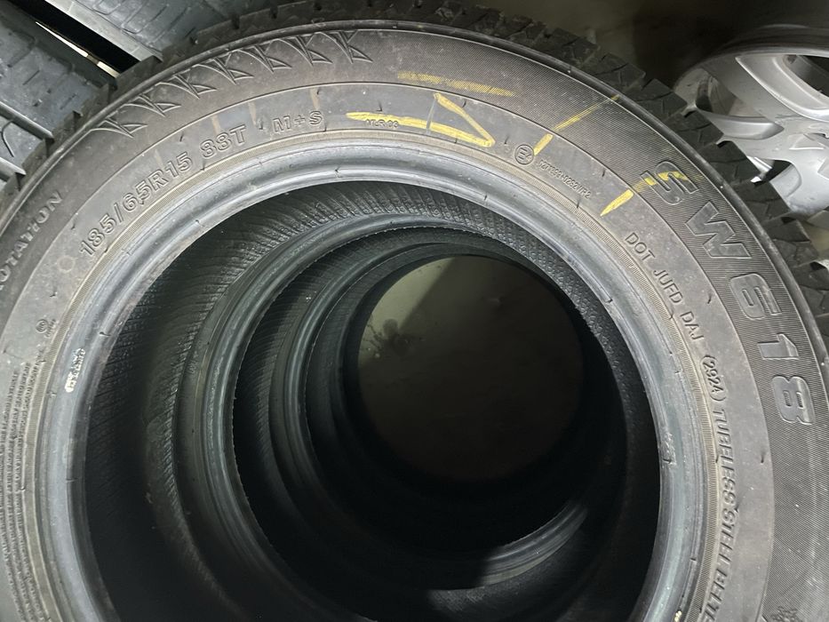 Комплект зимние шины 185/65/15