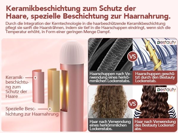 4в1 ВЪРТЯЩА СЕ маша за къдрене от керамичен турмалин, LCD дисплей