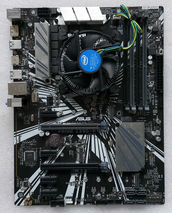 KIT i5 8600K 3.6GHz + ASUS PRIME Z390-P +Cooler Intel