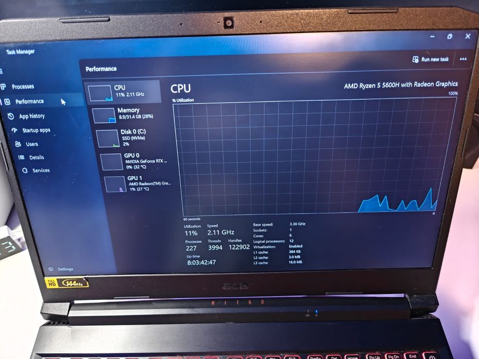 Laptop Acer Nitro 5 AN515-45