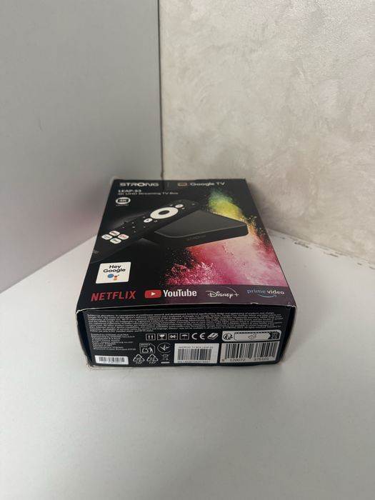 Player media, Strong, Leap-S3, Android TV, 4K, UHD, NOU Sigilat