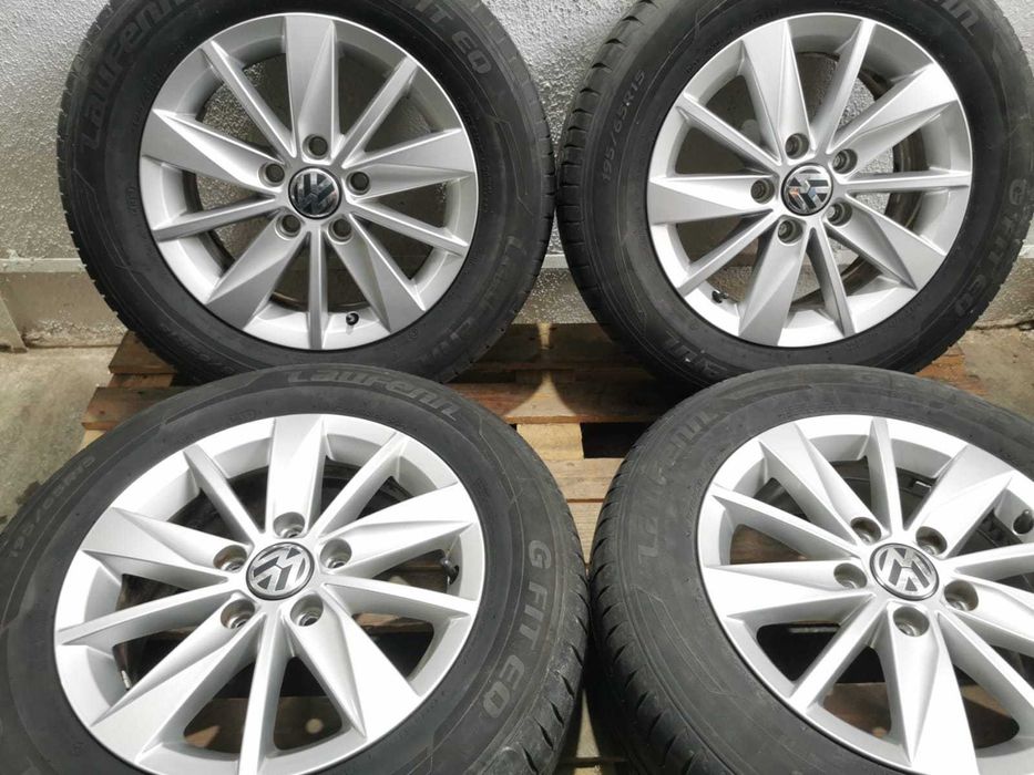 Jante Originale Vw Golf 7 / Golf 6. R 15 cu anvelope de vara