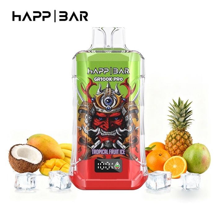 Vape happ bar GR100K PRO