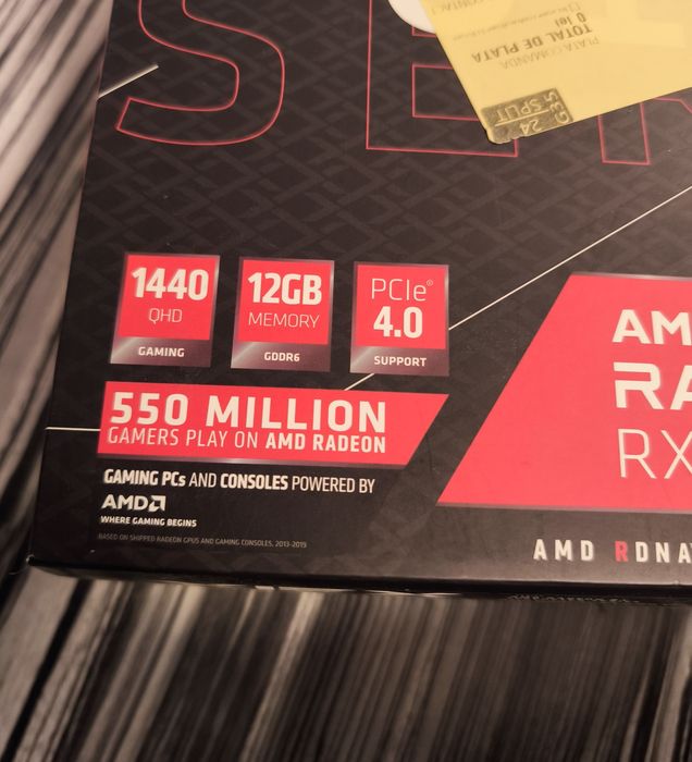 Placa video XFX Radeon RX 6750 XT Speedster QICK 319 Black