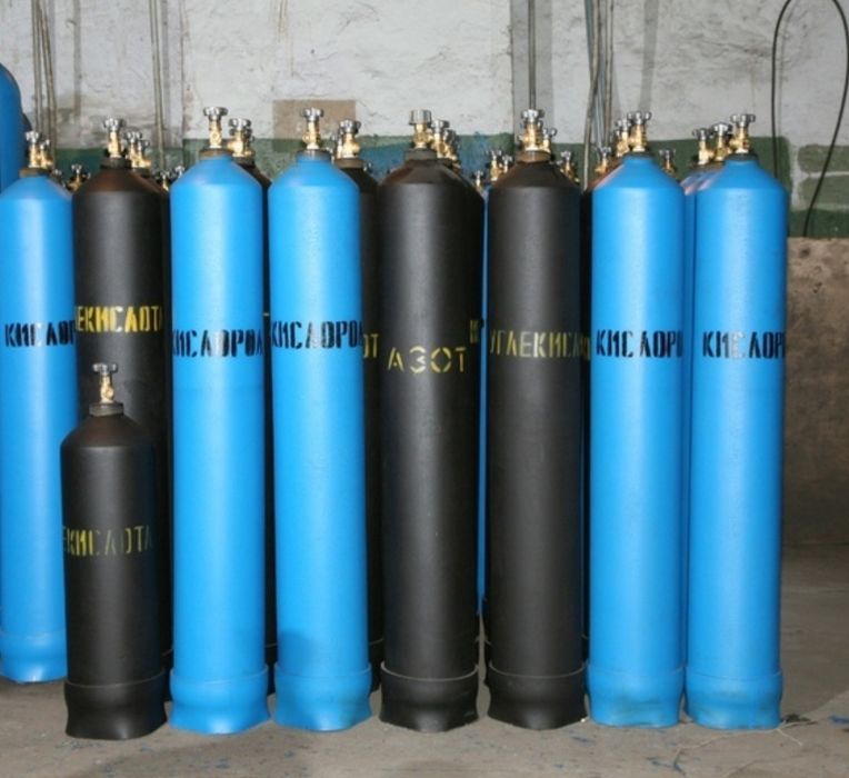 Кислородные баллоны,углекислоты,азот,аргон баллоны