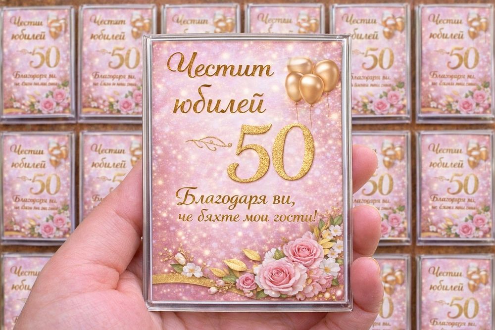 Подаръчета за гости- магнитчета