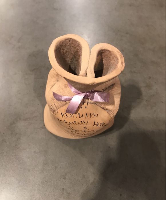 Подарок сувенир копилка керамическая