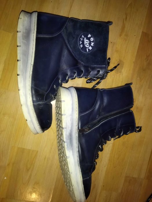 Ботуши естествена кожа Ponky