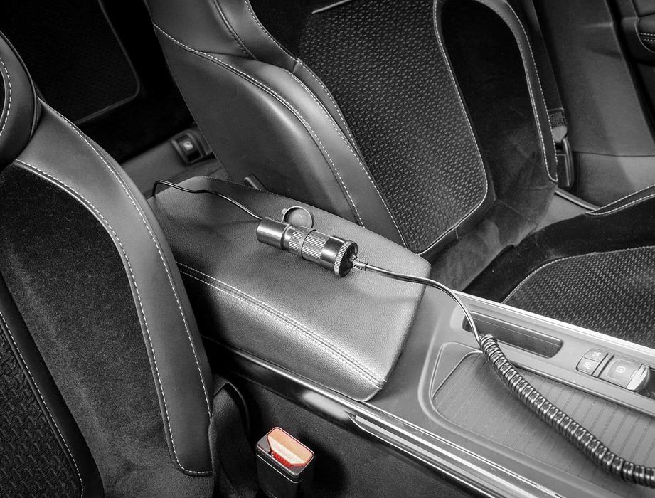 Авто спирален кабел до 10 А, 12 V /24 V, 2,5 м,  Германия