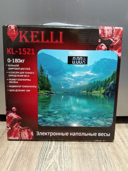 Весы напольные. Новые.
