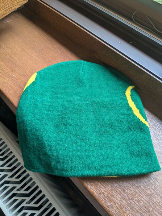 Green and Yellow Beanie