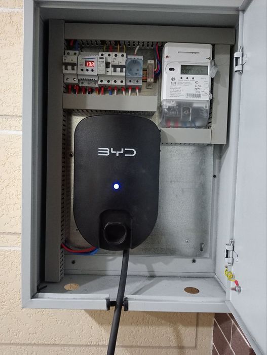 Услуга Установка электромобиля зарядка