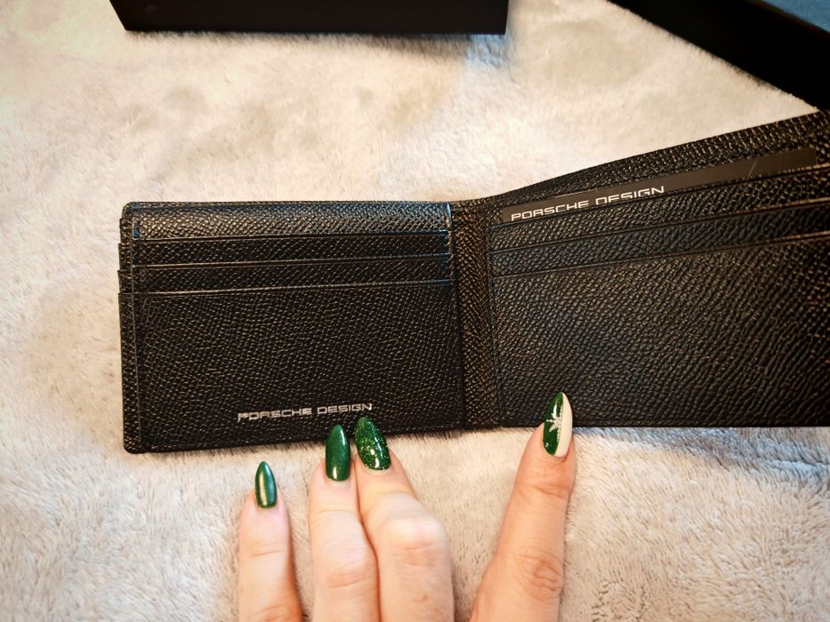 Мъжко портмоне черен цвят Порше Дизайн / porsche design