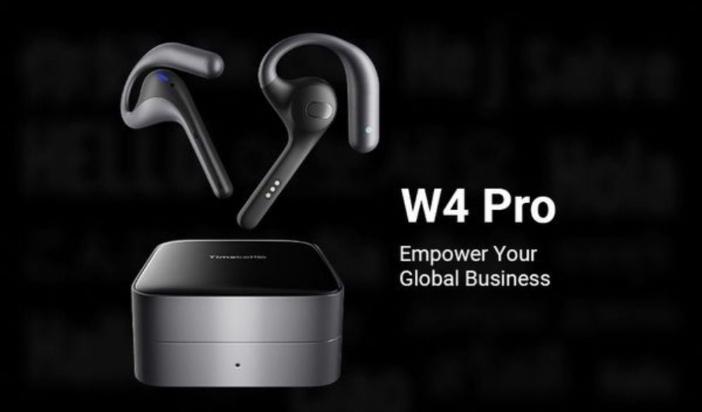 Наушники переводчик Timekettle AI W4 Pro