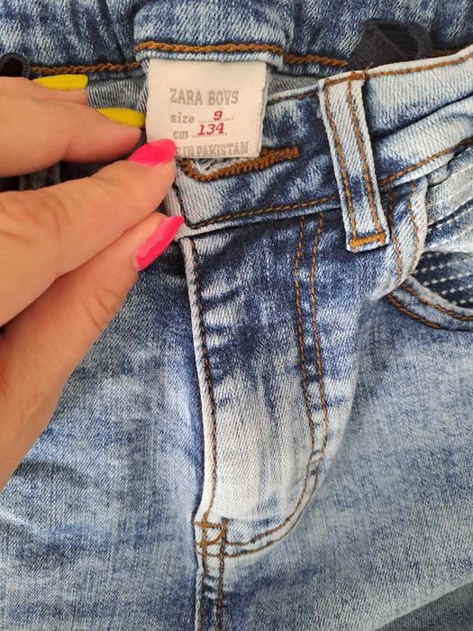 Детски сет за момче дънки Zara, блузки Mayoral  и  Okaidi