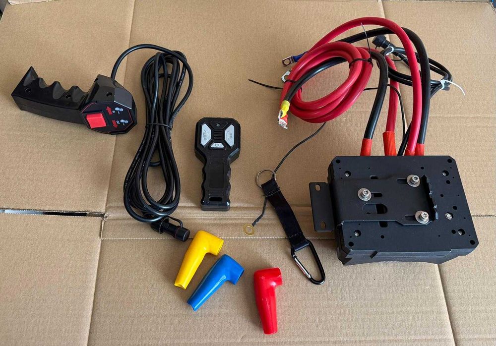 Cutie comandă troliu auto Visoli – kit complet 12V