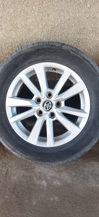 Продам титановые диски с резиной!