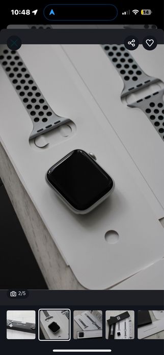 Эпл Вотч 44 mm nike