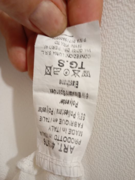 Нова  Vincent Croce спортно елегантна дамска италианска блуза