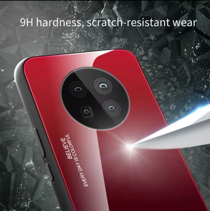 Husa Gradient din sticla pt. Huawei Mate 40 Pro, P Smart 2021