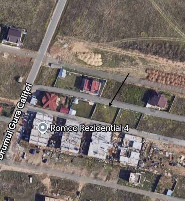 TEREN CU AUTORIZATIE Duplex Strada PRIVATA - Gura Calitei - Pallady